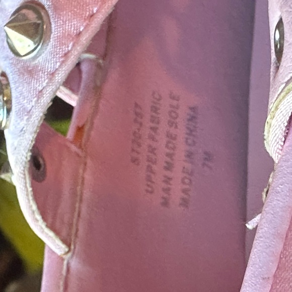 Dolls Kill/Sugar Thrillz Satin Pink Spiky Platform Shoes NWT - Picture 7 of 9